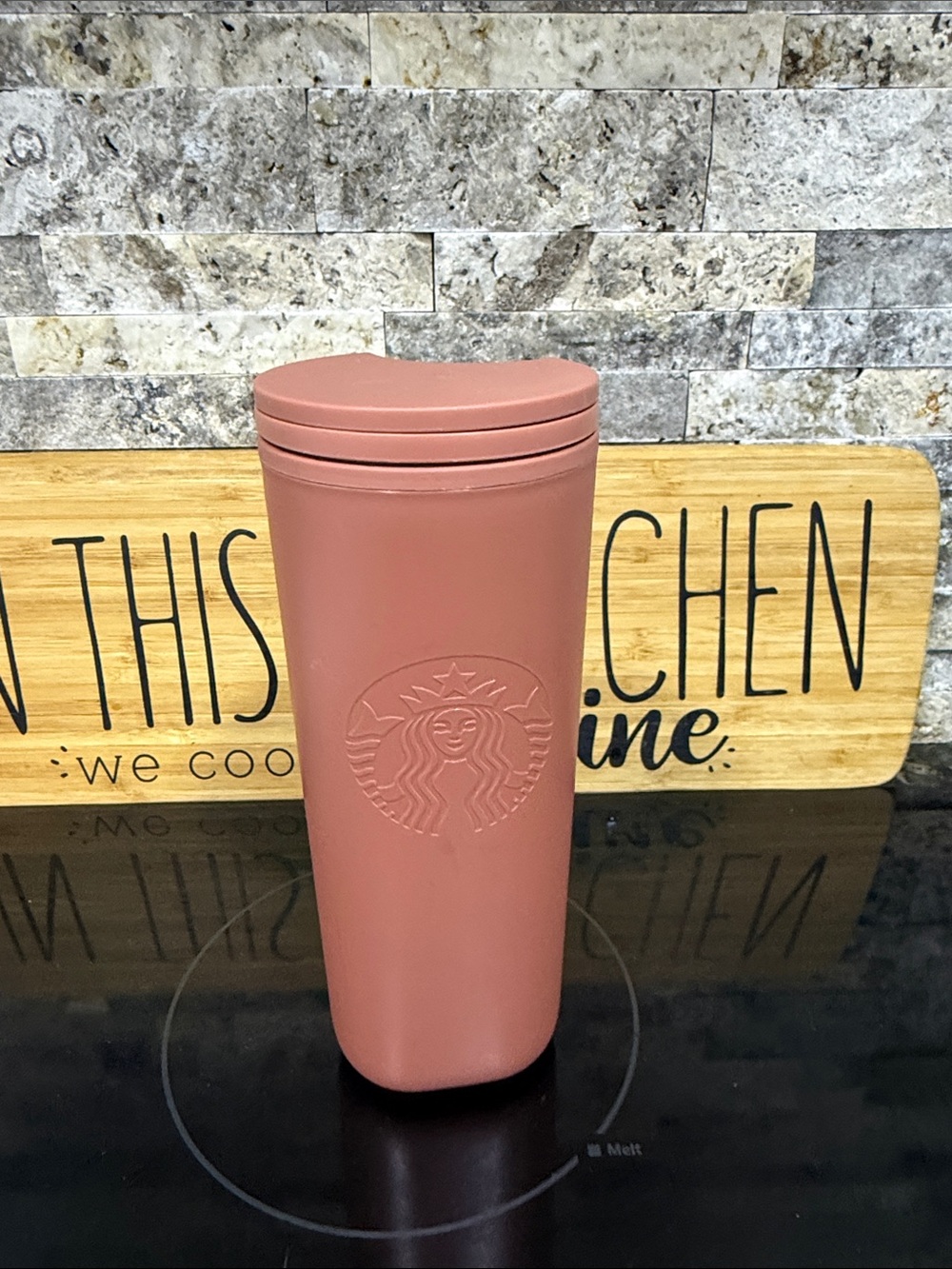 Starbucks Matte Dusty Rose Travel Tumbler
